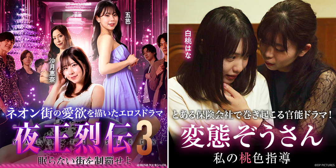 夜王烈伝3 眠らない街を制覇せよ　&　変態ぞうさん 私の桃色指導